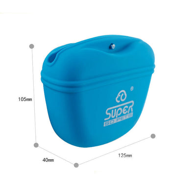 Silicone Dog Training Bag Outdoor Dog Food Bag