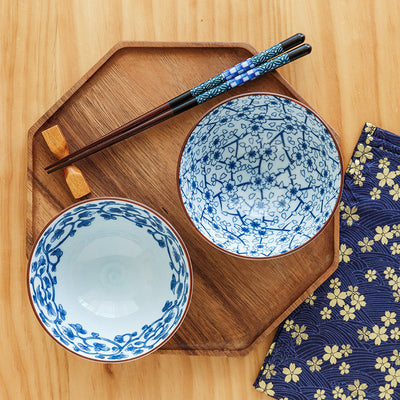 Japanese Sakura Ceramic Rice Bowl Imported From Japan