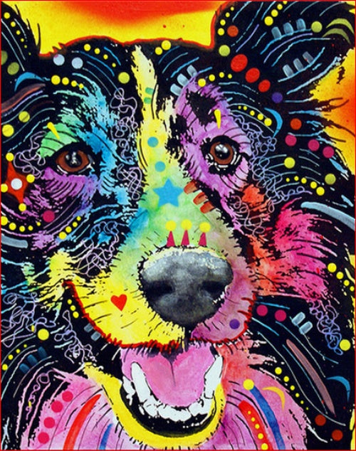Color Dog-DIY Digital Painting KitColor Dog-DIY