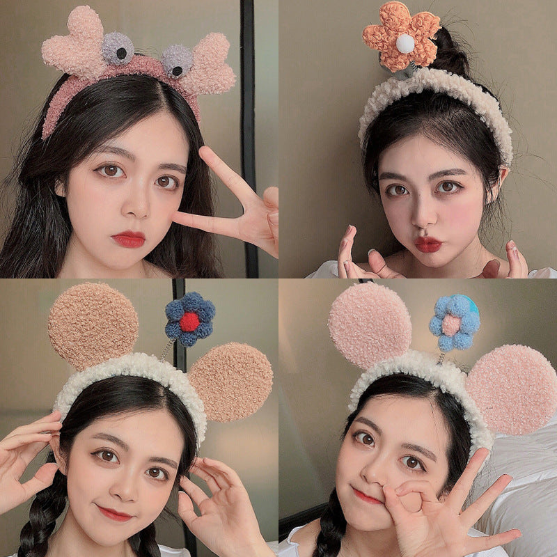 Pressed Hair Band For Washing Face