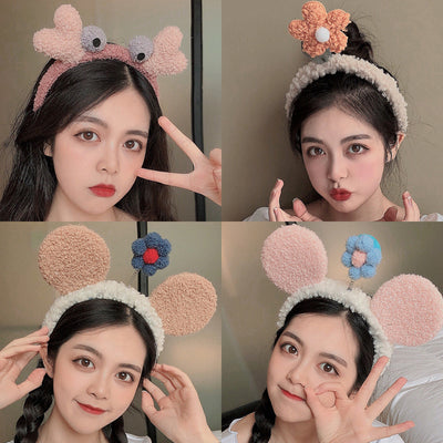 Pressed Hair Band For Washing Face