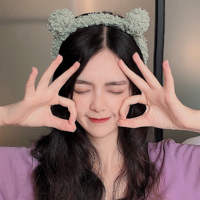 Pressed Hair Band For Washing Face