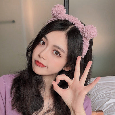 Pressed Hair Band For Washing Face