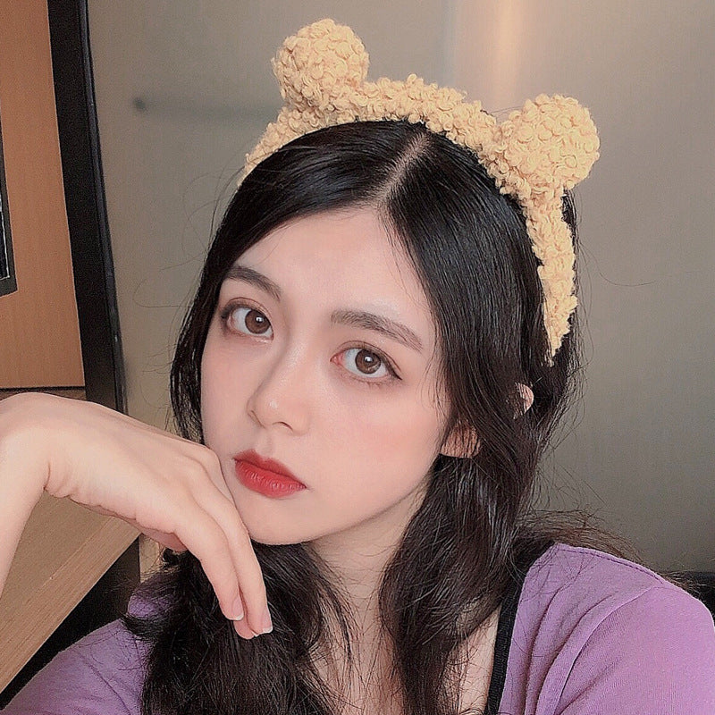 Pressed Hair Band For Washing Face