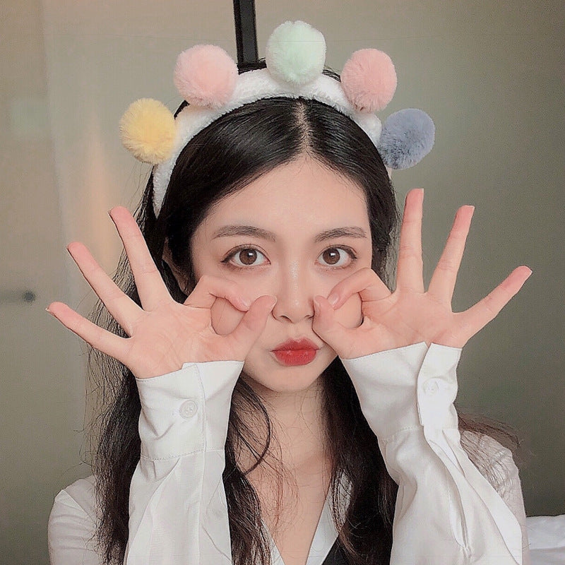 Pressed Hair Band For Washing Face