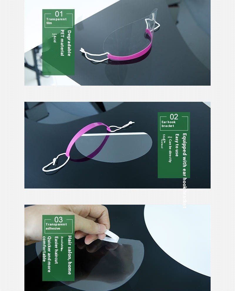 Household Eye Shield Face Cover Hair Tools