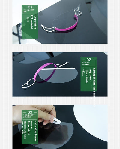 Household Eye Shield Face Cover Hair Tools