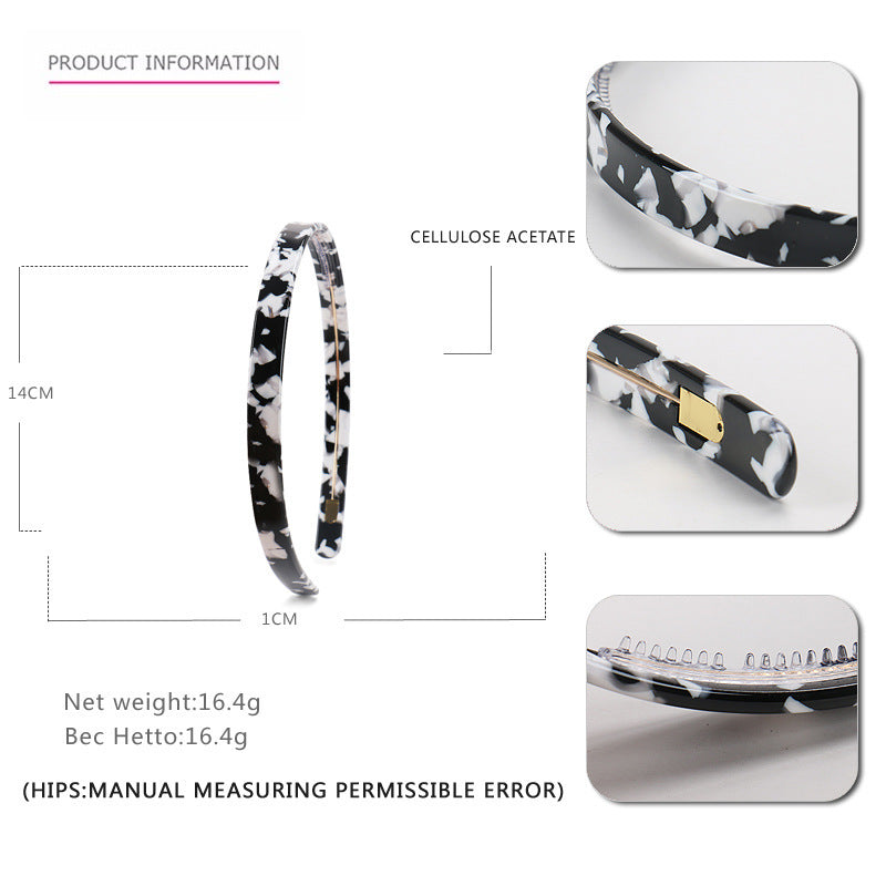 Women's Toothed Non-slip Face Wash Hair Band
