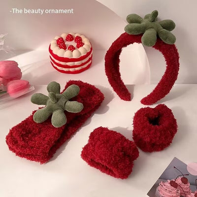 For Face Wash Plush Hair Band