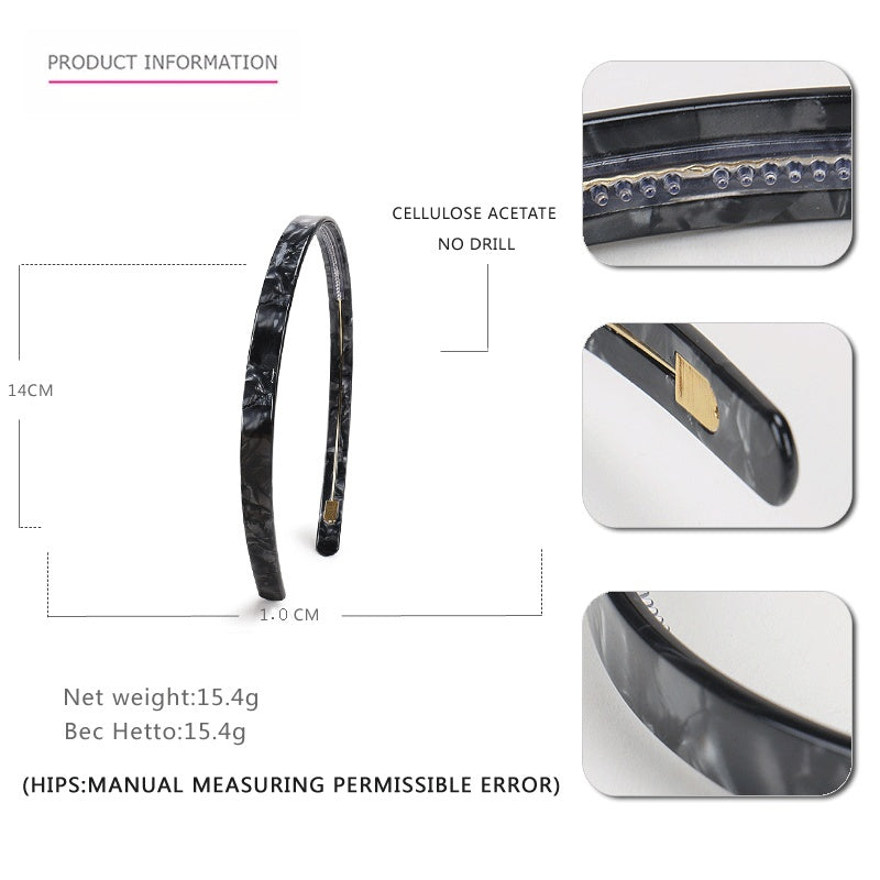 Women's Toothed Non-slip Face Wash Hair Band
