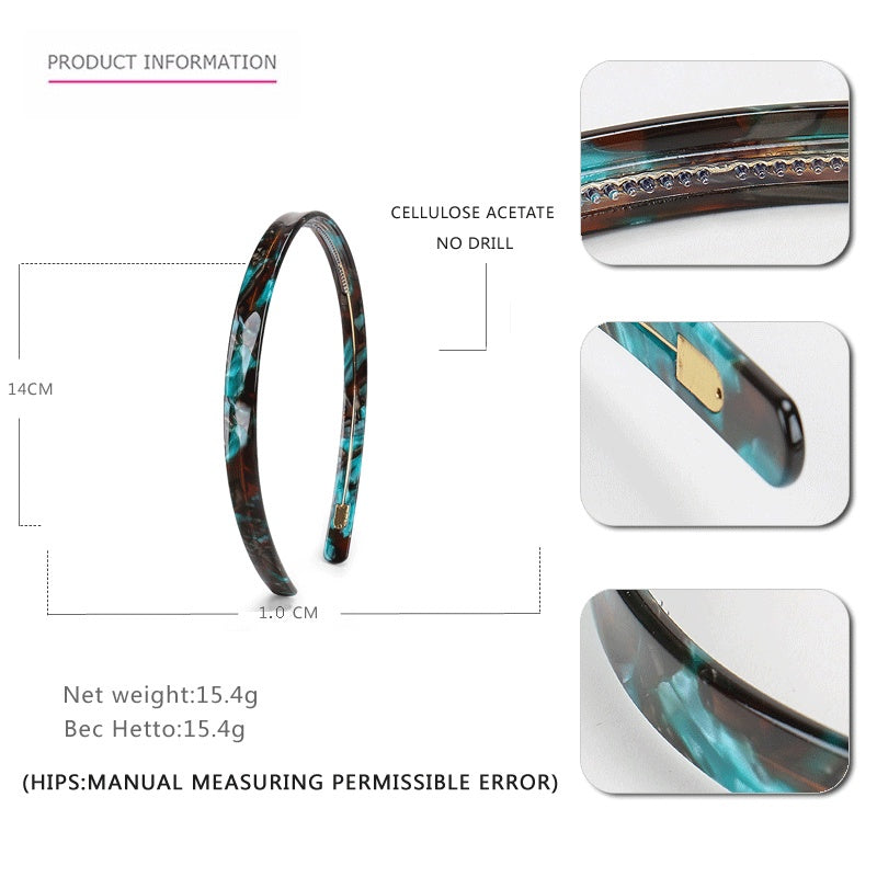 Women's Toothed Non-slip Face Wash Hair Band