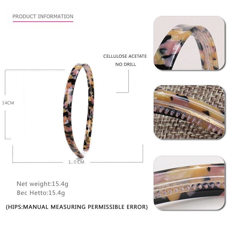 Women's Toothed Non-slip Face Wash Hair Band
