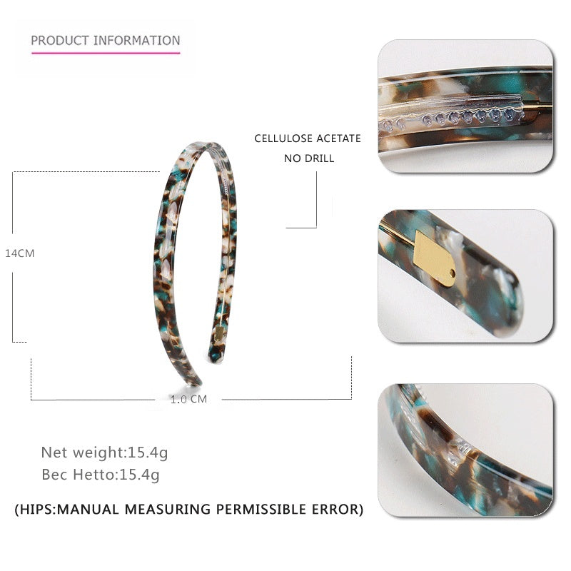 Women's Toothed Non-slip Face Wash Hair Band