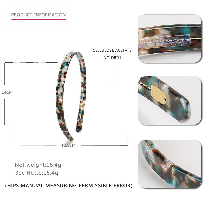 Women's Toothed Non-slip Face Wash Hair Band
