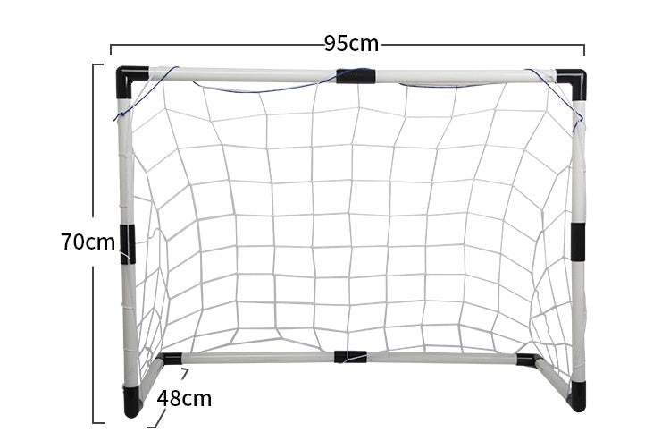 Children's Indoor Outdoor Football Goal Frame Portable Detachable Football Gantry Toy