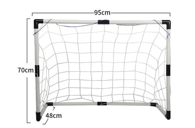 Children's Indoor Outdoor Football Goal Frame Portable Detachable Football Gantry Toy