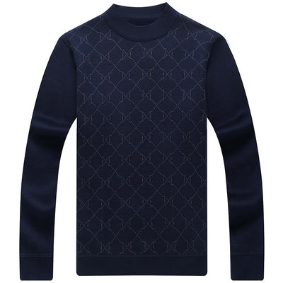Dad Long Sleeve T-shirt Autumn Winter Clothing Middle-aged Men