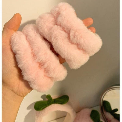 For Face Wash Plush Hair Band