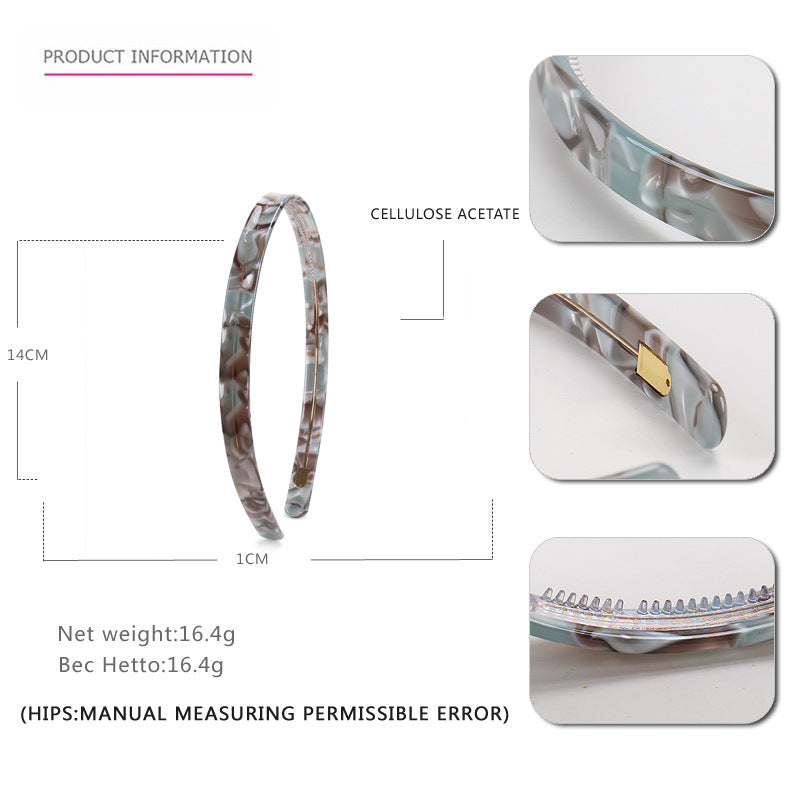 Women's Toothed Non-slip Face Wash Hair Band