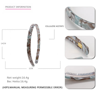 Women's Toothed Non-slip Face Wash Hair Band