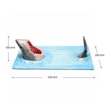 Internet Celebrity Seaside Shark Ceramic Plate Dumpling Plate Meal Kitchen Decoration Sushi Plate Beautiful Tableware