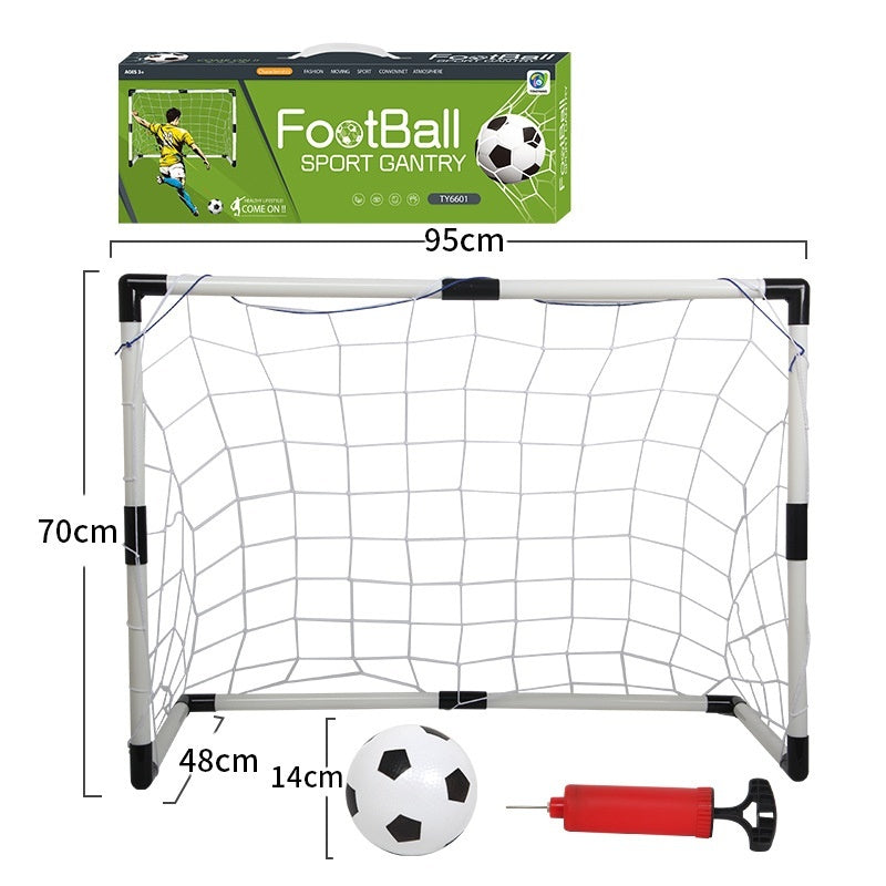 Children's Indoor Outdoor Football Goal Frame Portable Detachable Football Gantry Toy
