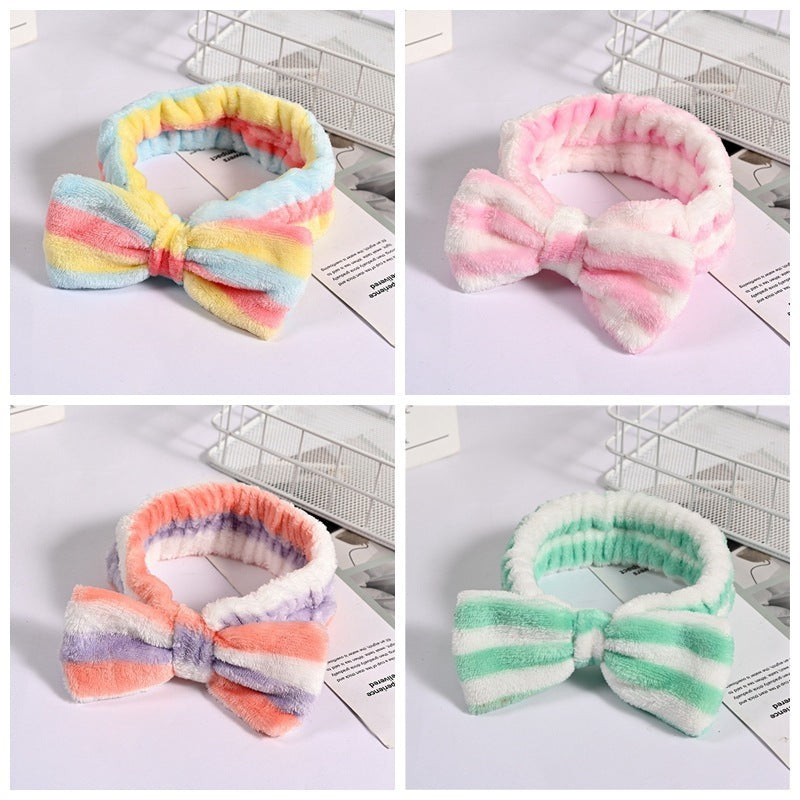 For Face Wash Plush Hair Band