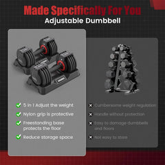 Adjustable Workout Dumbbell