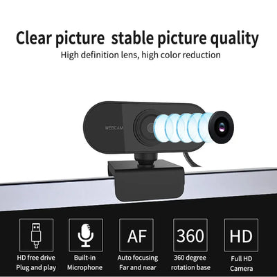 Mini Microphone Webcam
