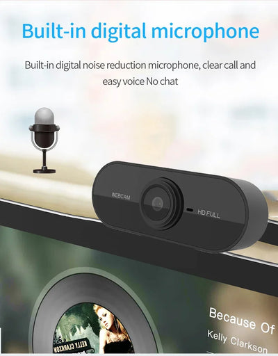 Mini Microphone Webcam