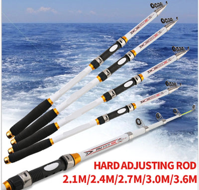 Carbon Telescopic Fishing Rod