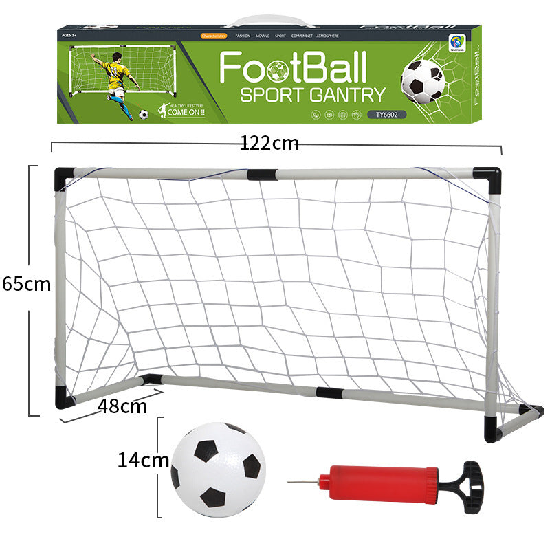 Children's Indoor Outdoor Football Goal Frame Portable Detachable Football Gantry Toy