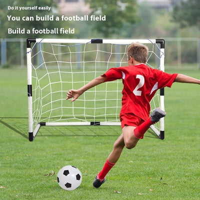 Children's Indoor Outdoor Football Goal Frame Portable Detachable Football Gantry Toy