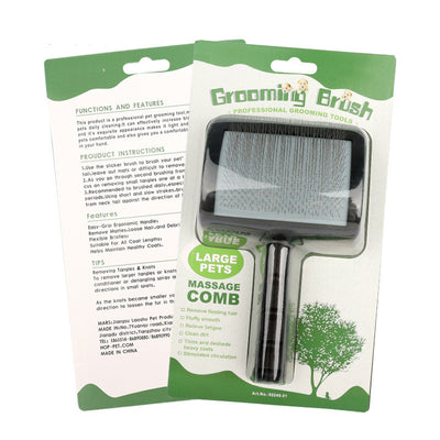 Pet Needle Comb Dog Brushed Curved Dog Comb