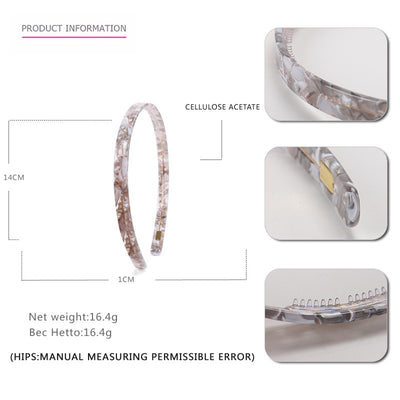 Women's Toothed Non-slip Face Wash Hair Band