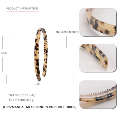 Women's Toothed Non-slip Face Wash Hair Band