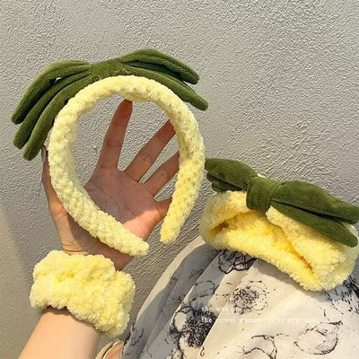 For Face Wash Plush Hair Band